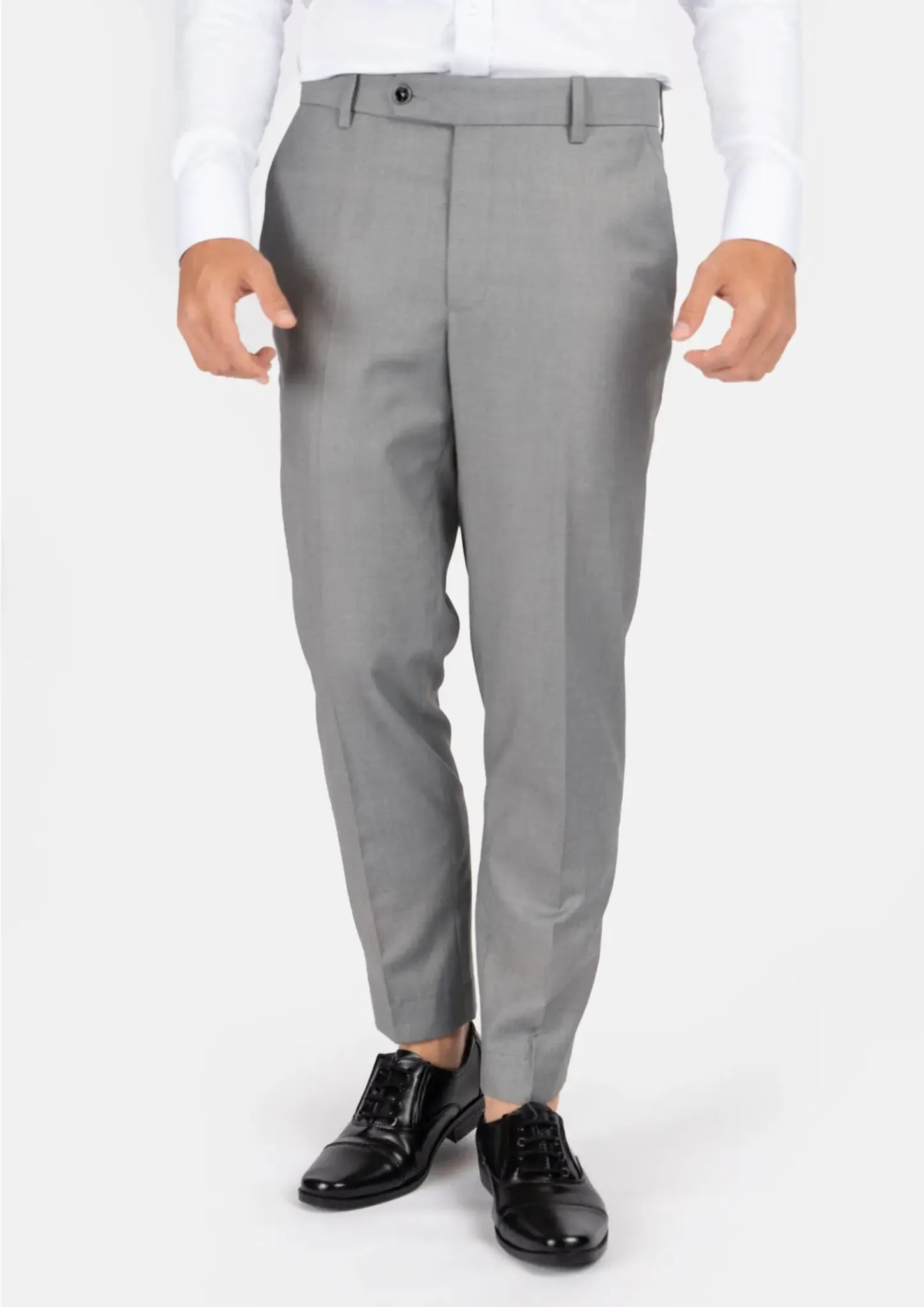 Light Grey Twill Pants sold by Sartoro