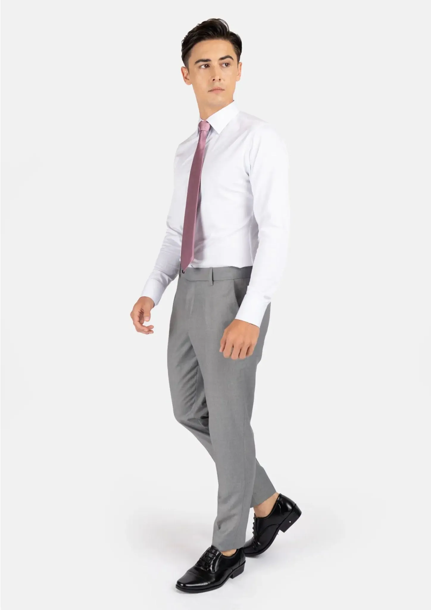 Light Grey Twill Pants sold by Sartoro product image thumbnail 3