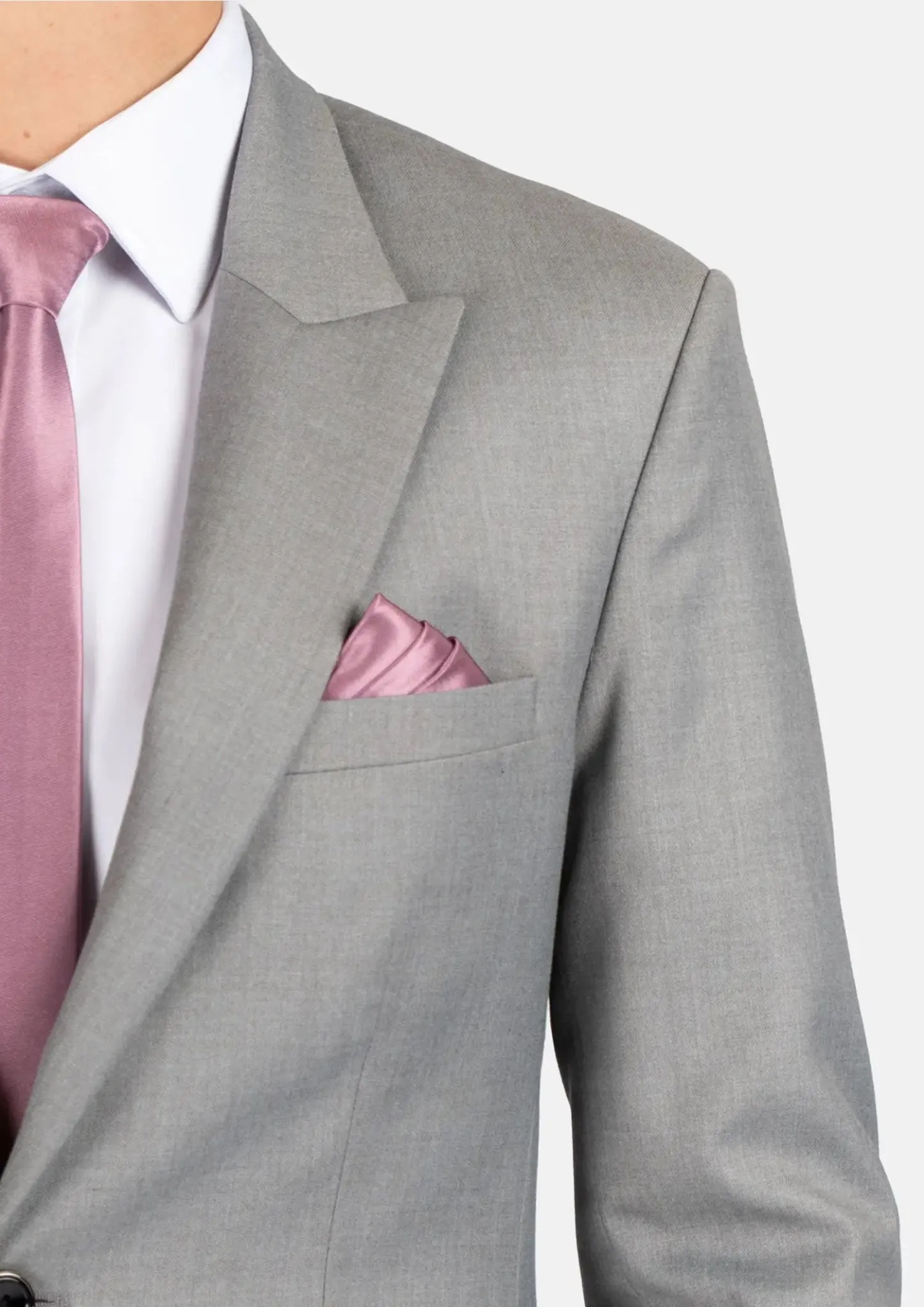Bryant Light Grey Twill Suit sold by Sartoro product image thumbnail 3