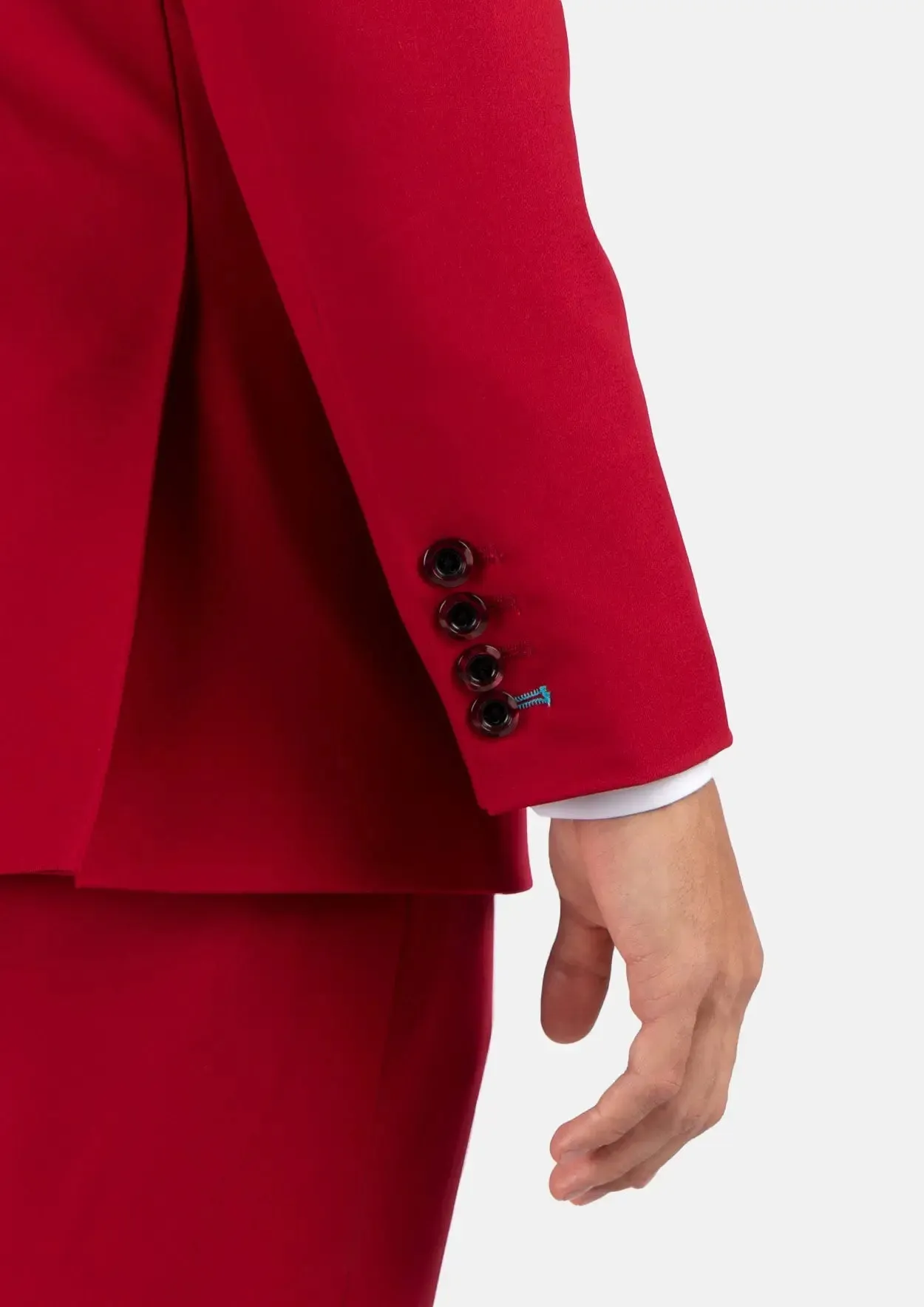 Ellis Spanish Red Stretch Suit sold by Sartoro product image thumbnail 5