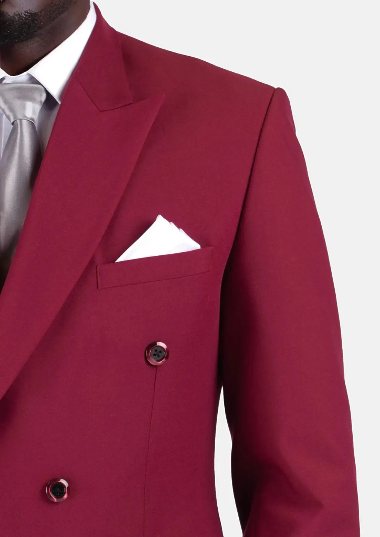 Rockafeller Claret Red Stretch Suit sold by Sartoro product image thumbnail 2