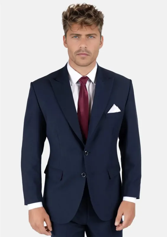 Bryant Navy Blue Stretch Suit sold by Sartoro