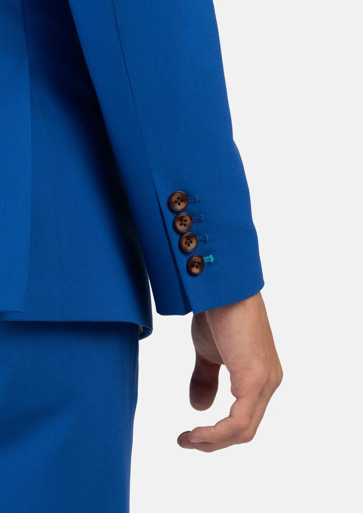 Royal Blue Stretch Jacket sold by Sartoro product image thumbnail 5
