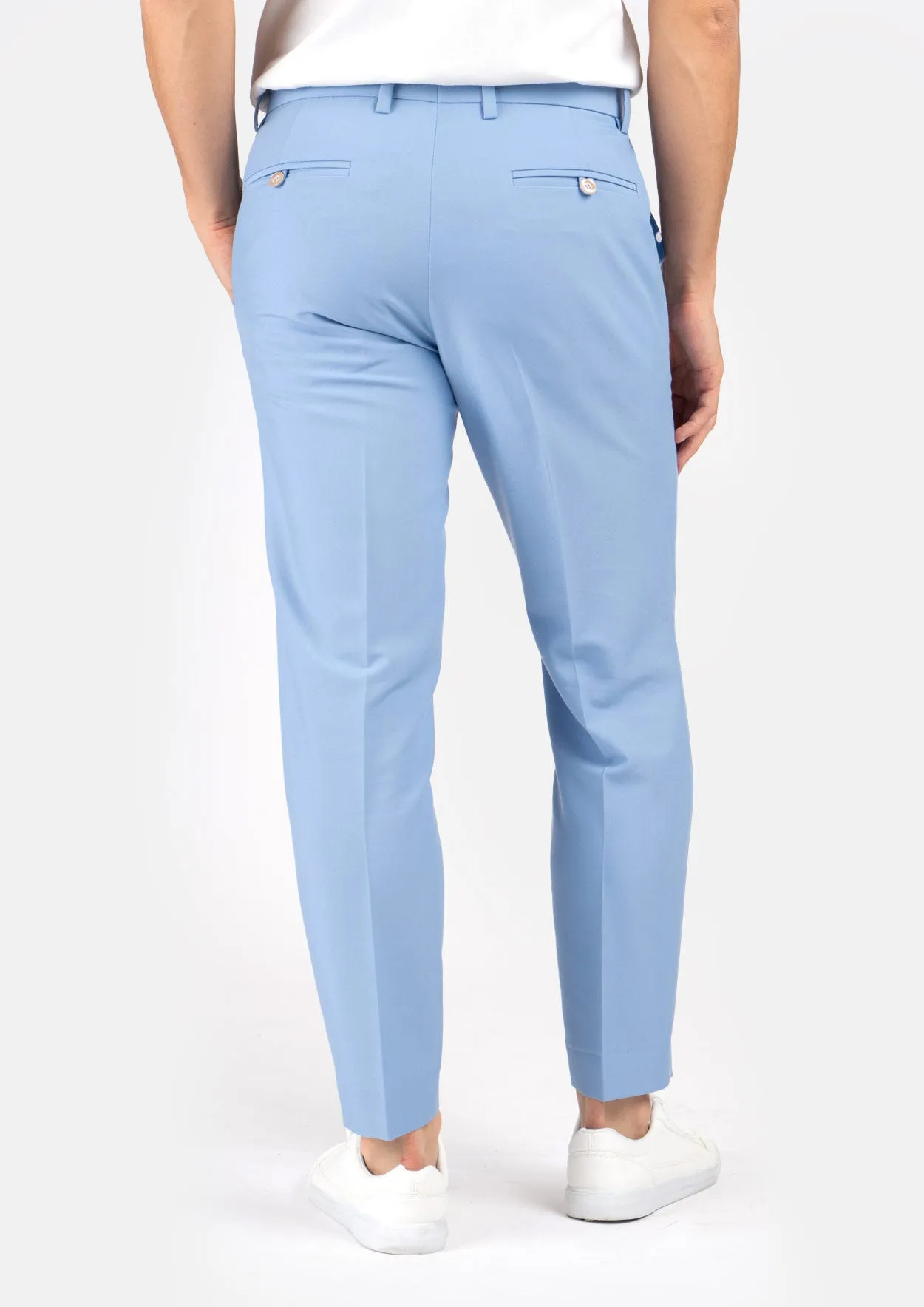 Icy Blue Stretch Pants sold by Sartoro product image thumbnail 4