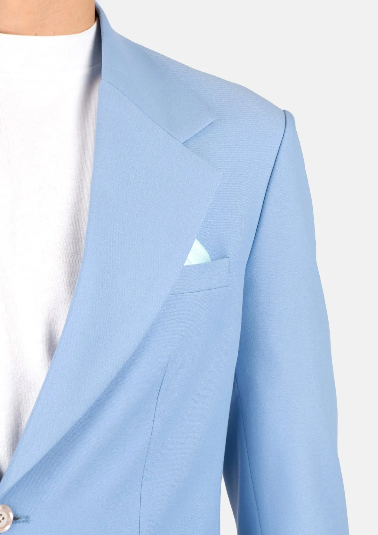 Icy Blue Stretch Suit sold by Sartoro product image thumbnail 2