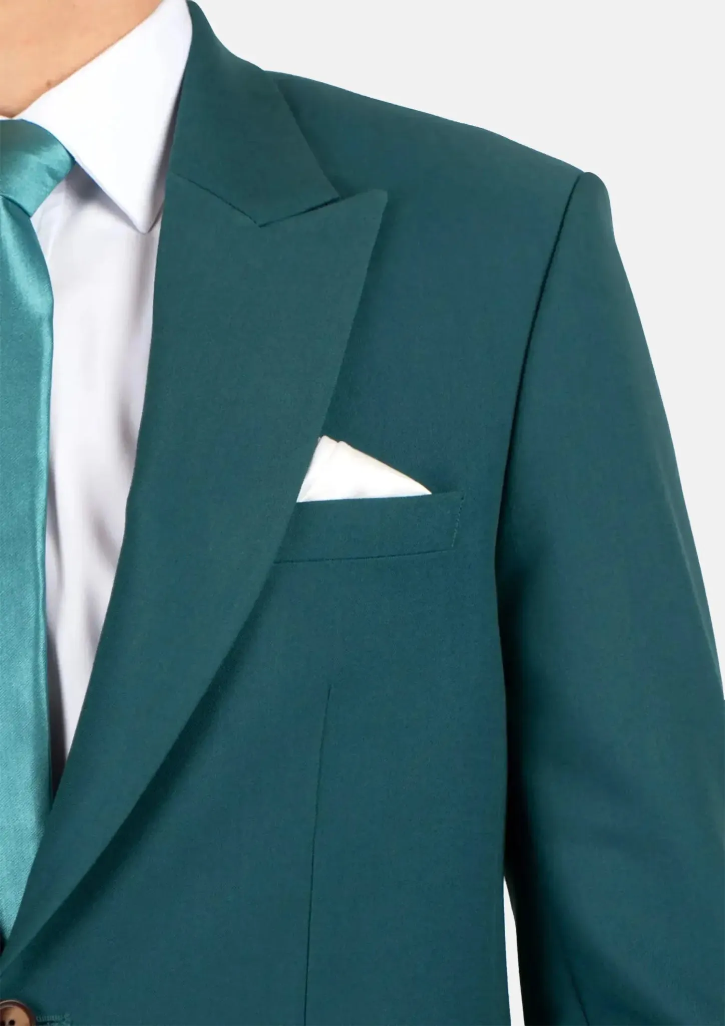 Bryant Diamantia Teal Stretch Suit sold by Sartoro product image thumbnail 2