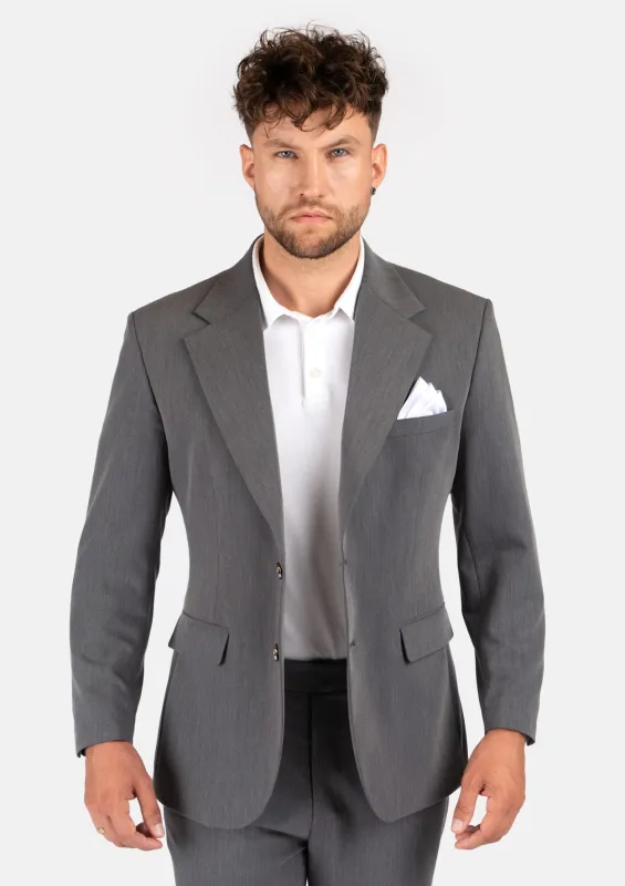 Ellis Light Grey Stretch Suit sold by Sartoro