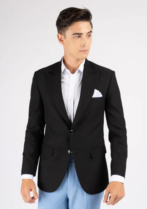 Hudson Midnight Black Stretch Jacket sold by Sartoro