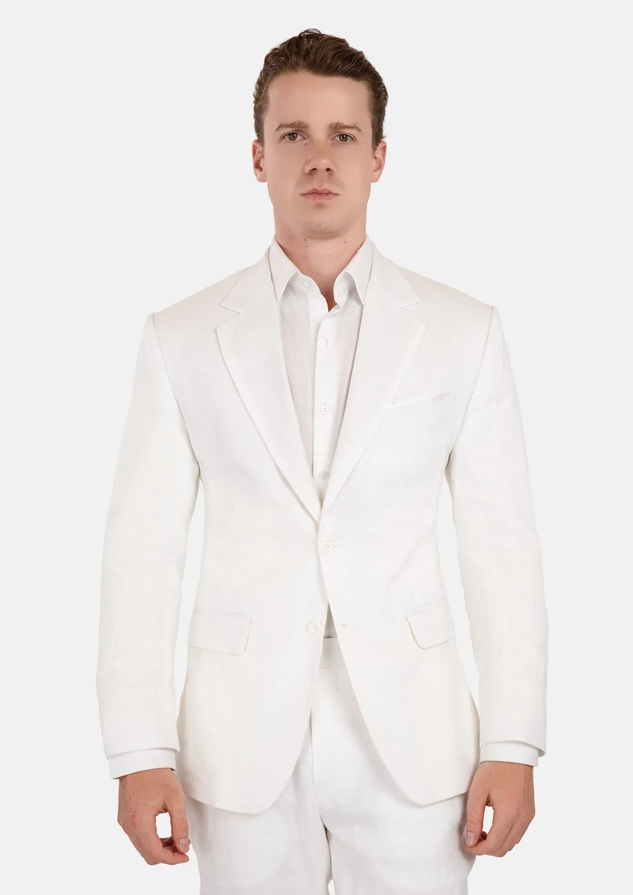 Astor White Linen Suit sold by Sartoro