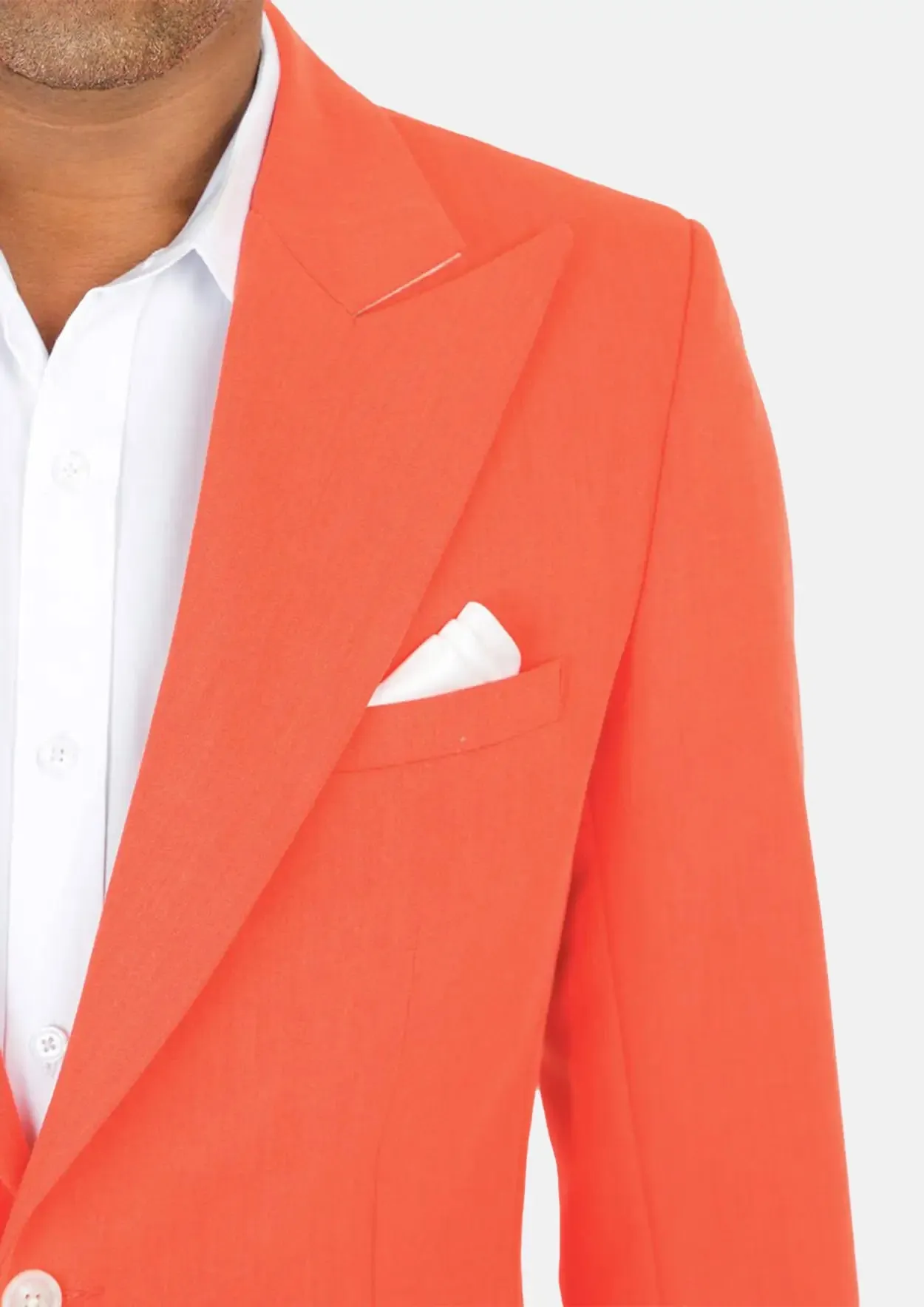 Hudson Orange Stretch Suit sold by Sartoro product image thumbnail 2