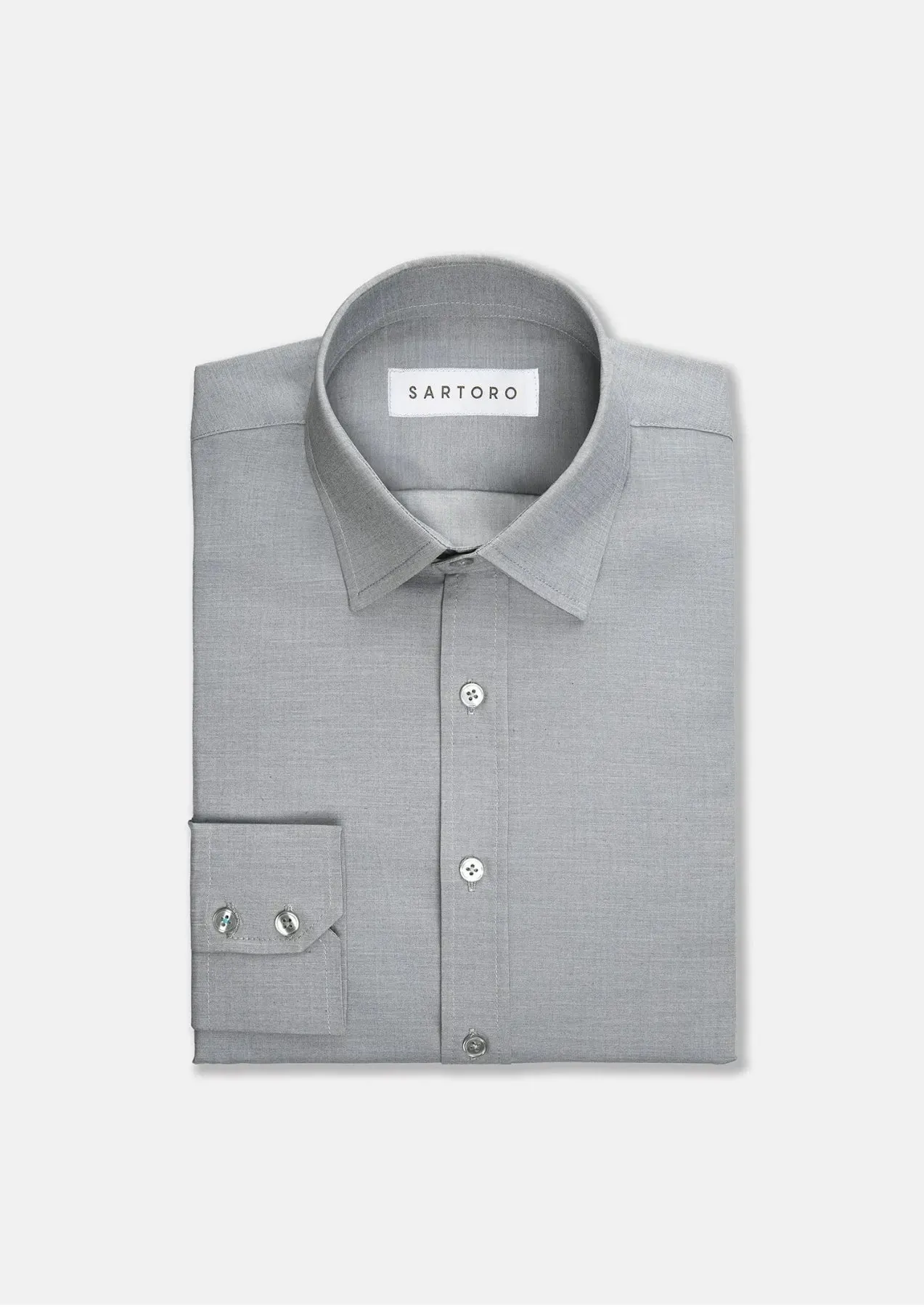 Grey Ultrasoft Bamboo Shirt sold by Sartoro