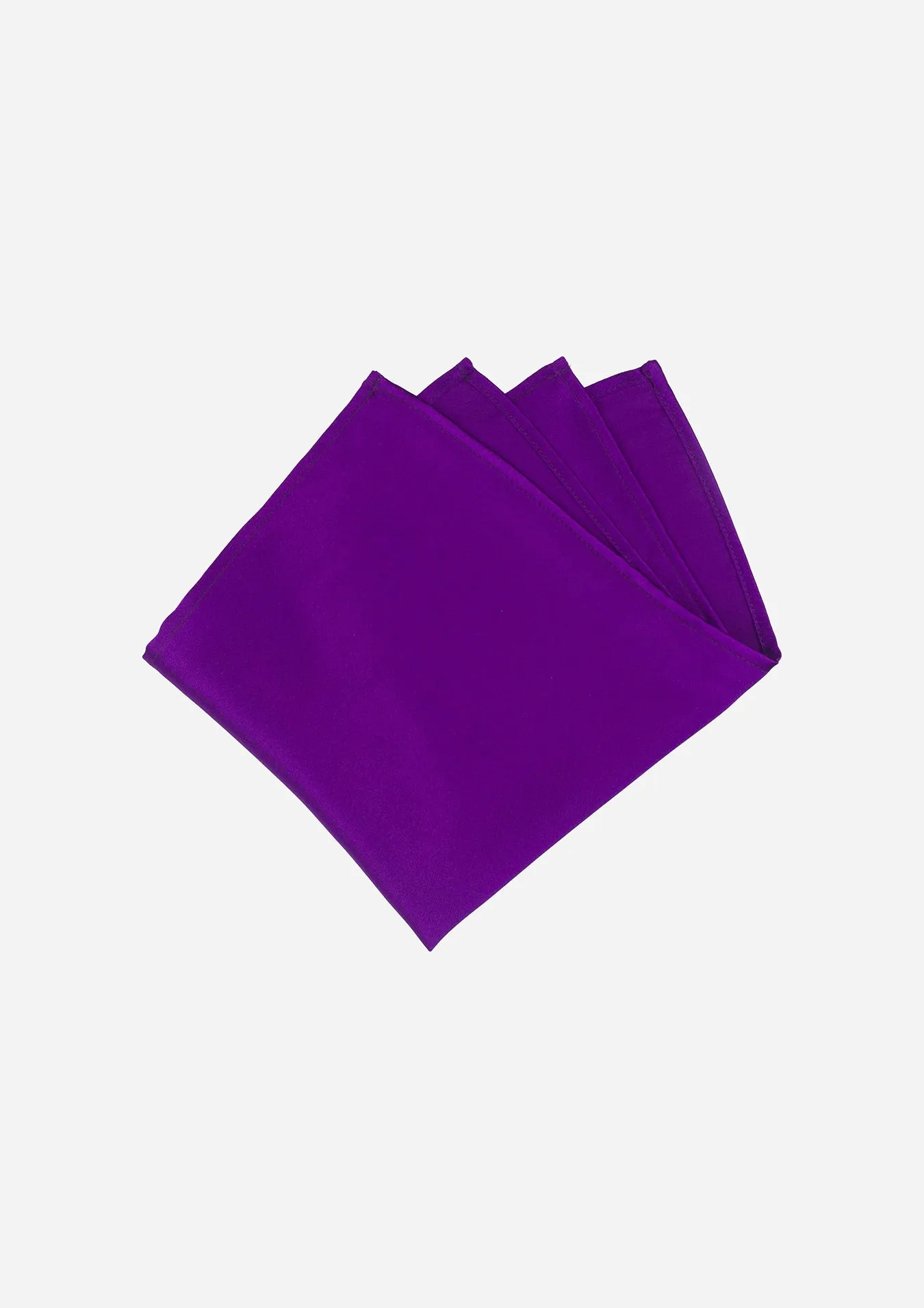 Silk Satin Purple Pocket Square sold by Sartoro product image thumbnail 2