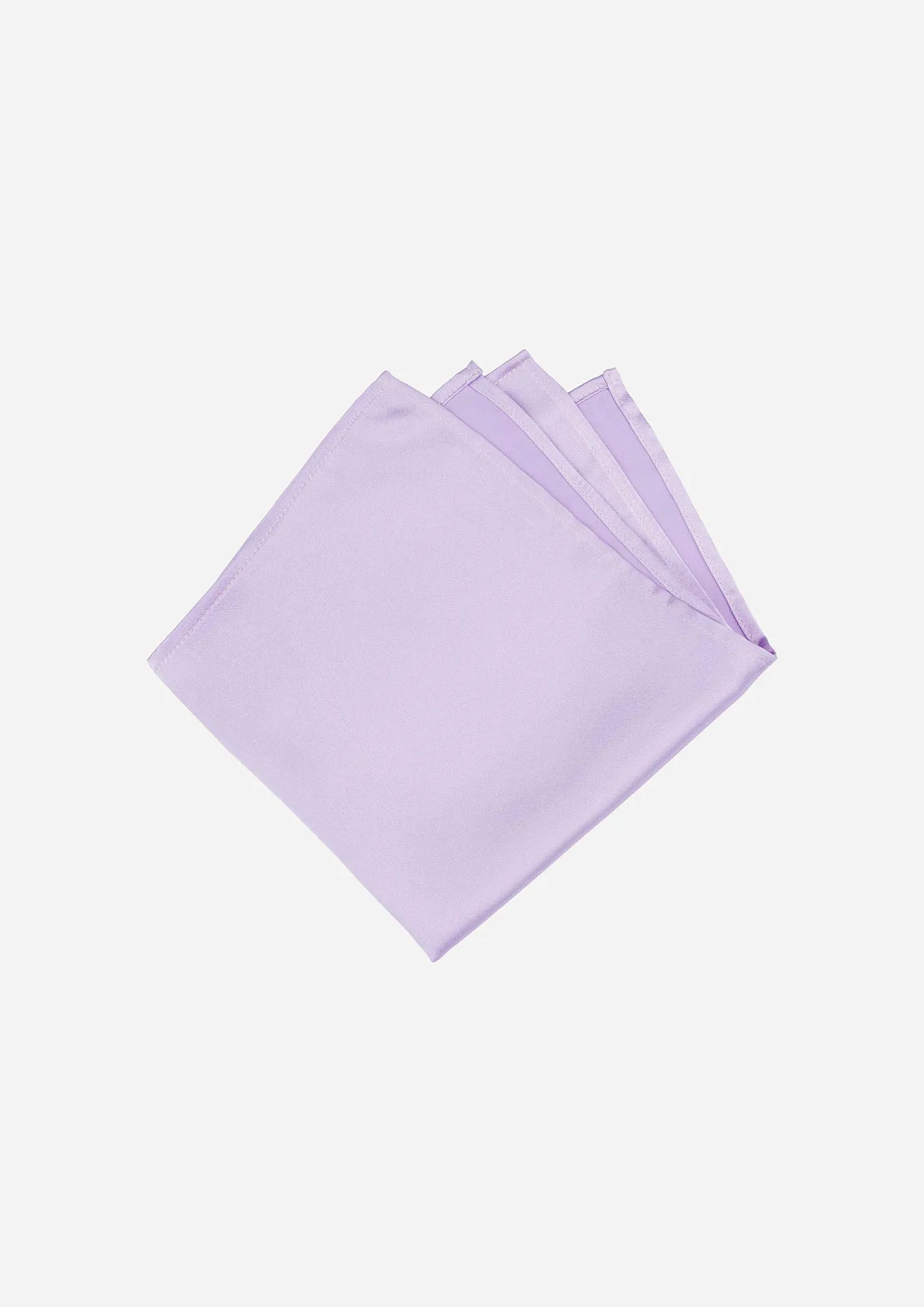 Silk Satin Lilac Pocket Square sold by Sartoro product image thumbnail 2
