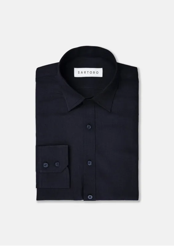 Black Ultrasoft Bamboo Shirt sold by Sartoro