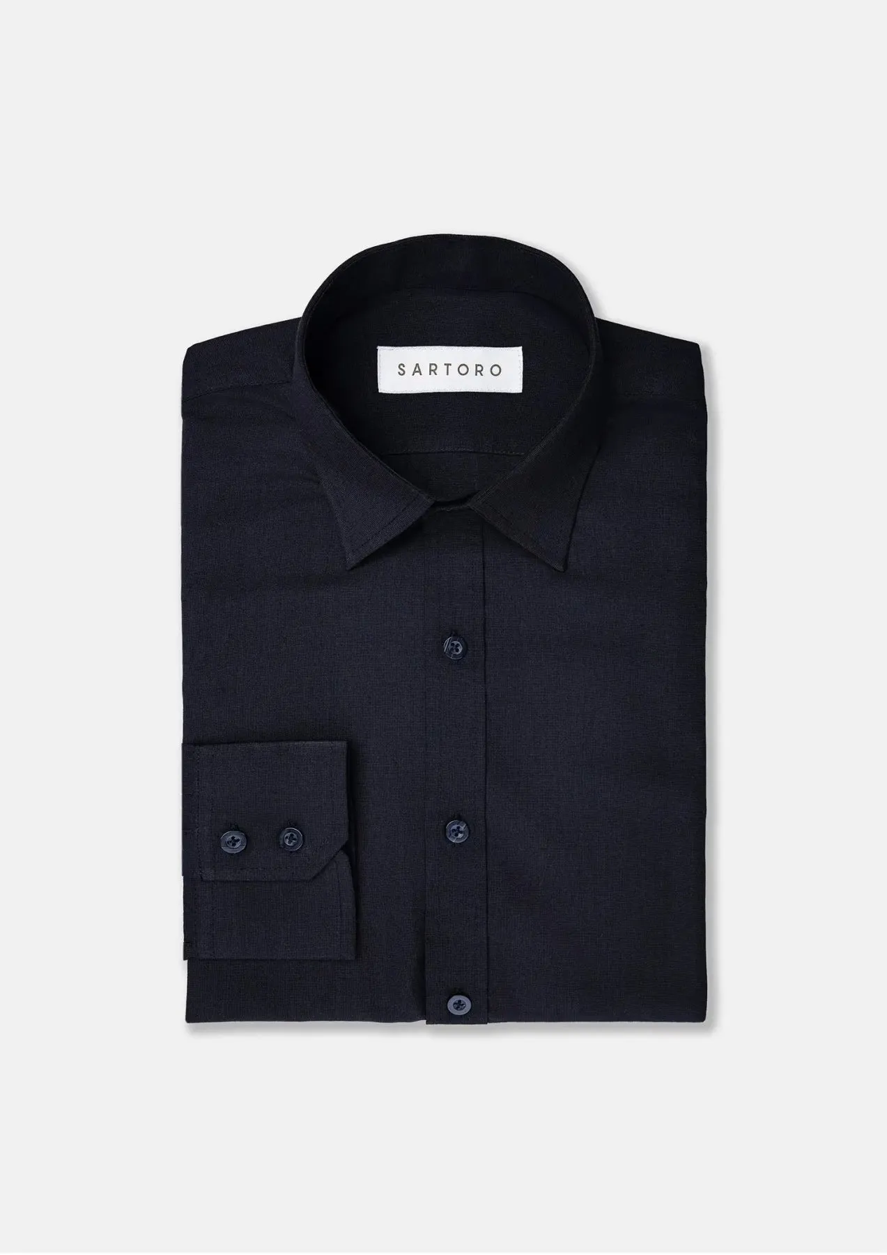 Black Ultrasoft Bamboo Shirt sold by Sartoro