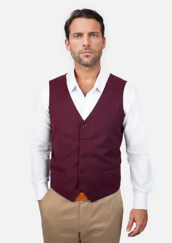 Mulberry Twill Vest sold by Sartoro
