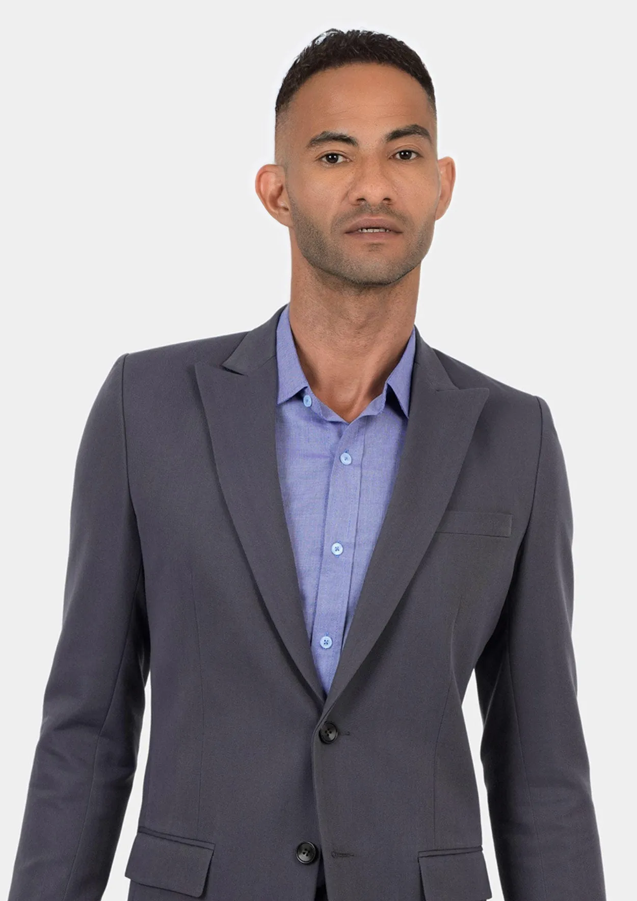 Bryant Shadow Grey Cotton Suit sold by Sartoro product image thumbnail 4