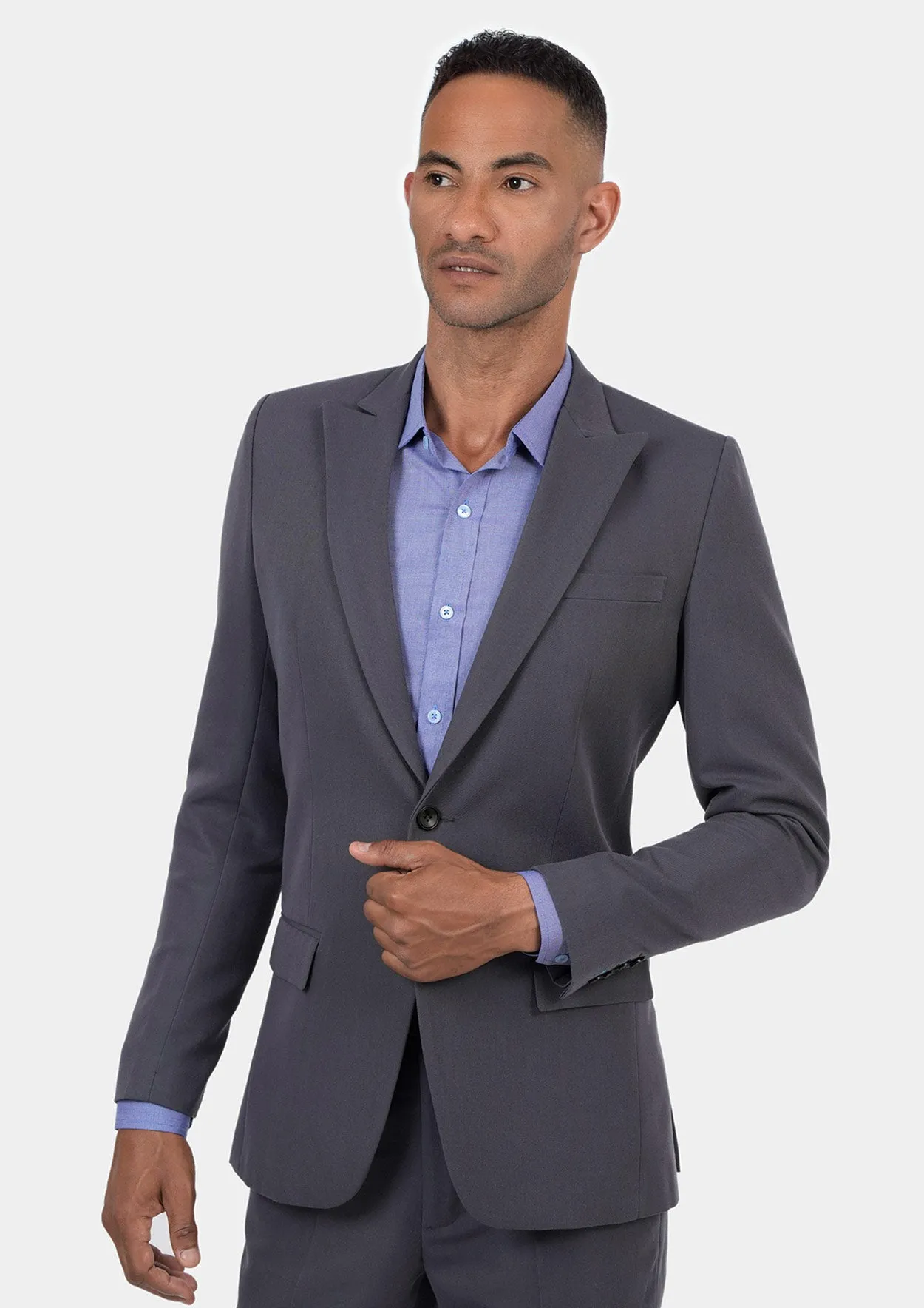 Bryant Shadow Grey Cotton Suit sold by Sartoro