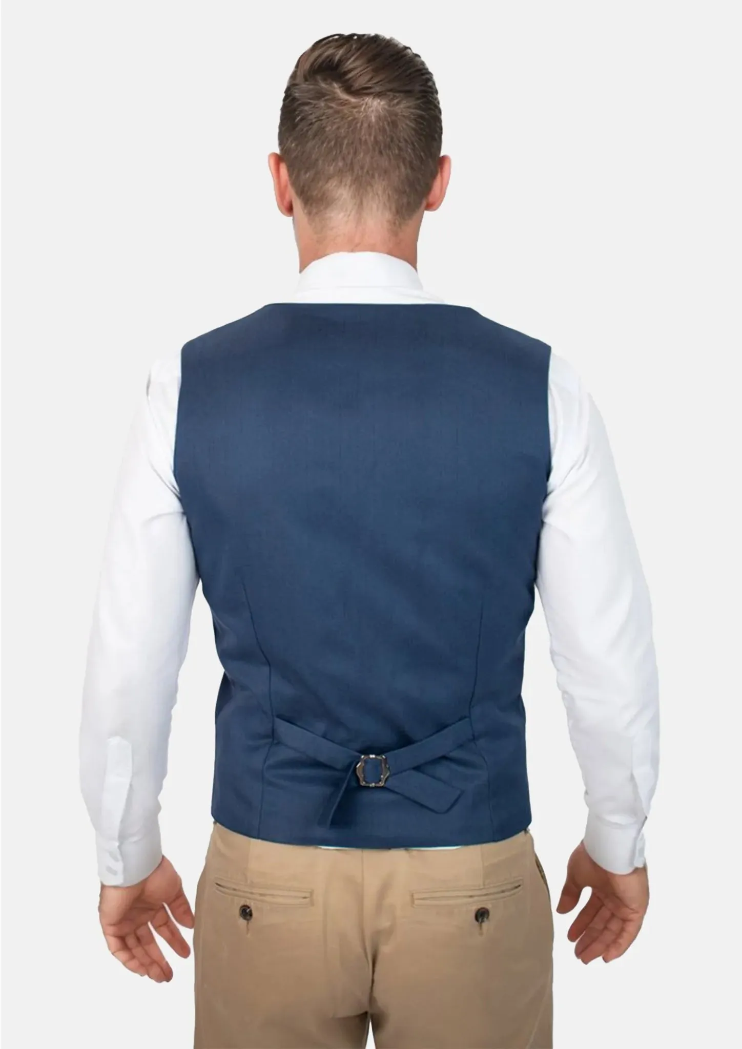 Prussian Blue Vest sold by Sartoro product image thumbnail 4