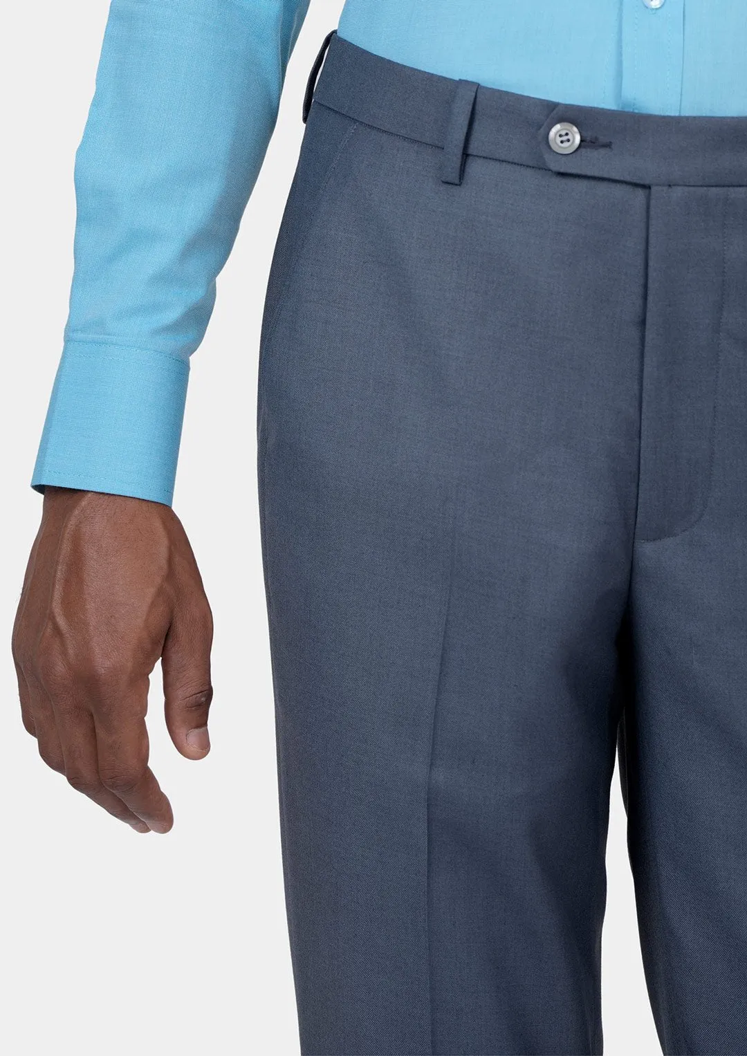 Slate Grey Twill Pants sold by Sartoro product image thumbnail 2