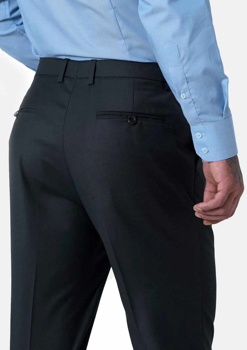 Dark Charcoal Twill Pants sold by Sartoro product image thumbnail 5