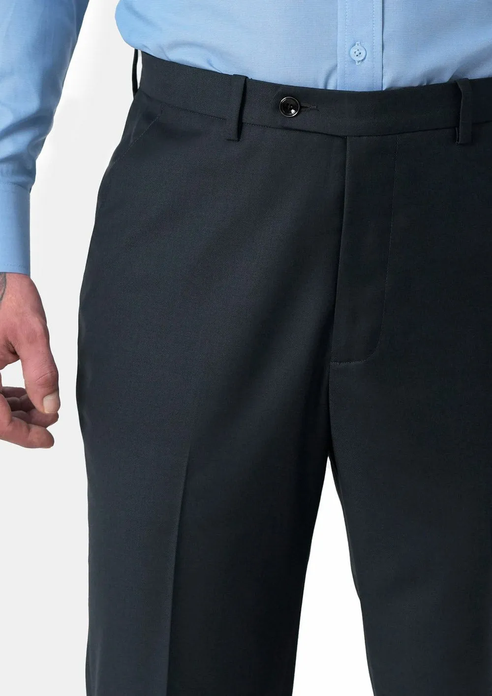 Dark Charcoal Twill Pants sold by Sartoro product image thumbnail 2