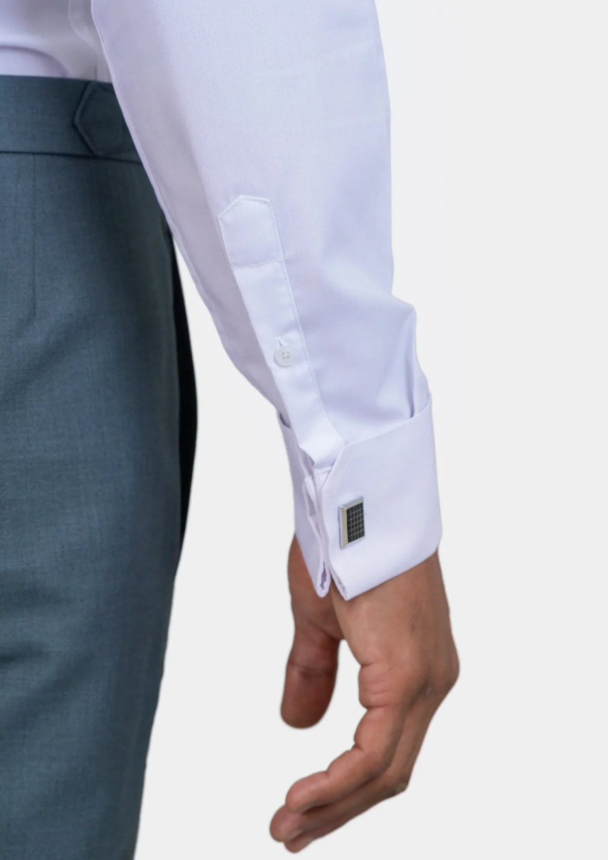 White Tuxedo Shirt sold by Sartoro product image thumbnail 5