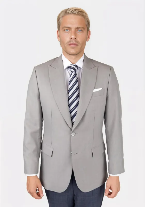 Bryant Harbor Grey Sharkskin Jacket sold by Sartoro