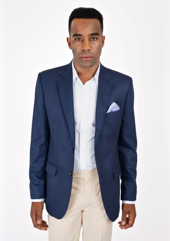 Thompson Navy Twill Jacket sold by Sartoro