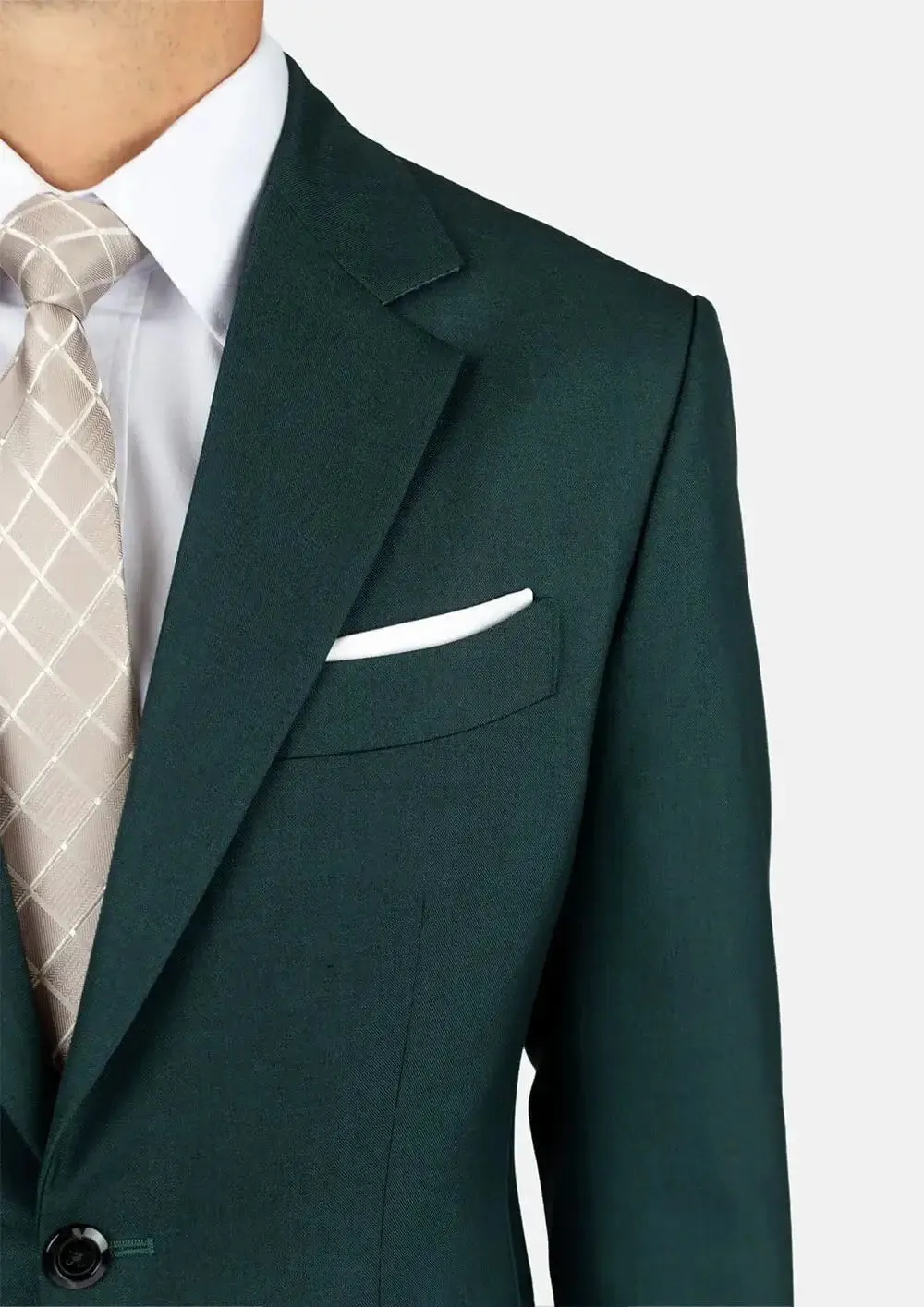 Astor Sacramento Green Sharkskin Suit sold by Sartoro product image thumbnail 2