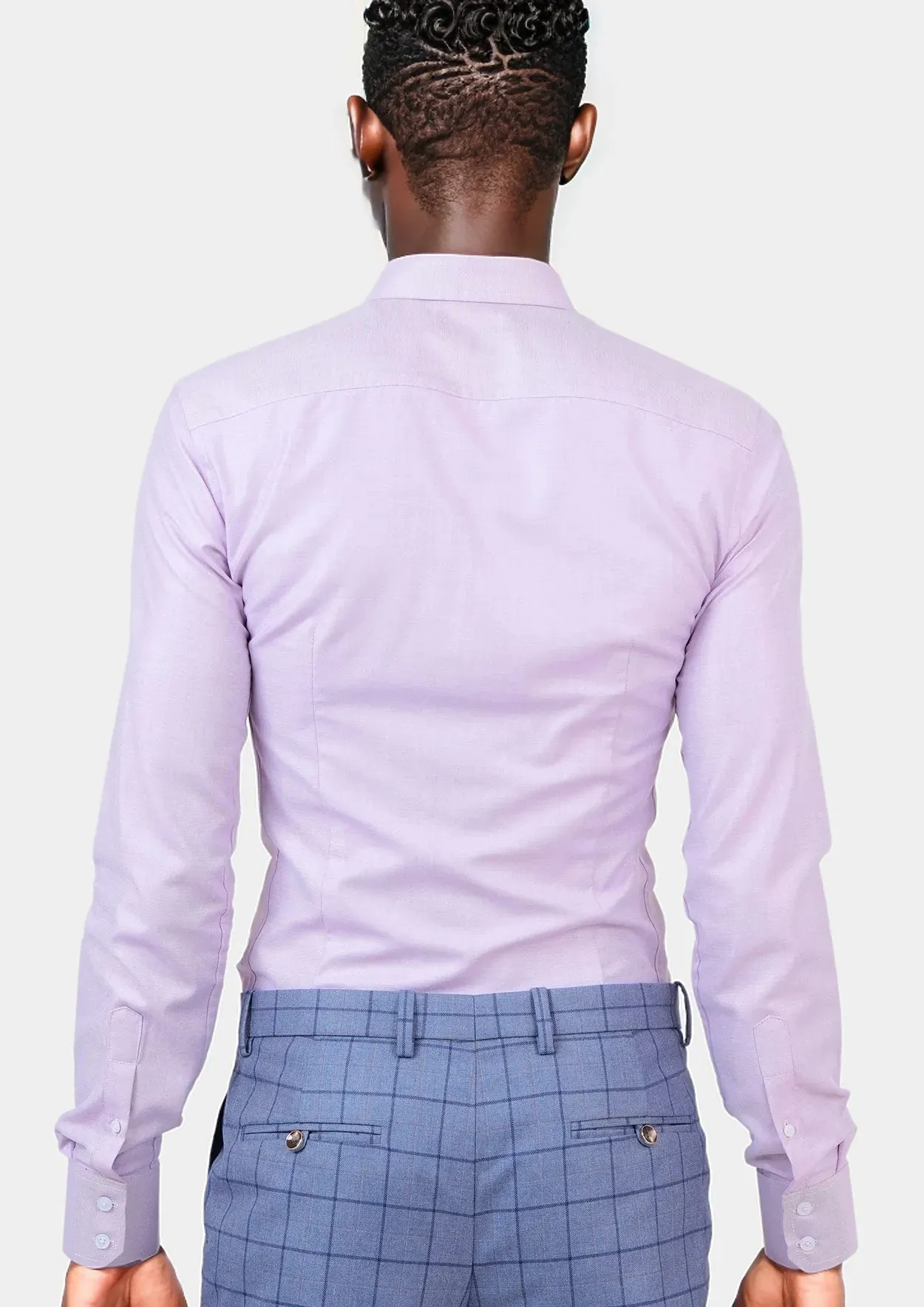 Lilac End On End Shirt sold by Sartoro product image thumbnail 5