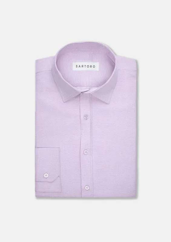Lilac End On End Shirt sold by Sartoro