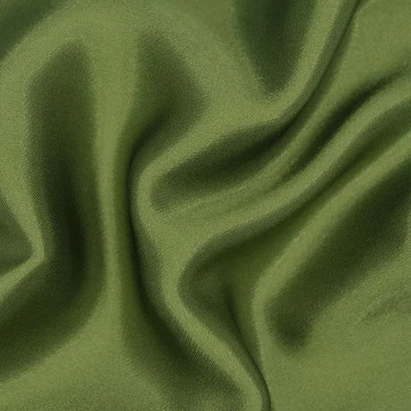 Smooth Olive Satin Tie sold by Sartoro product image thumbnail 2