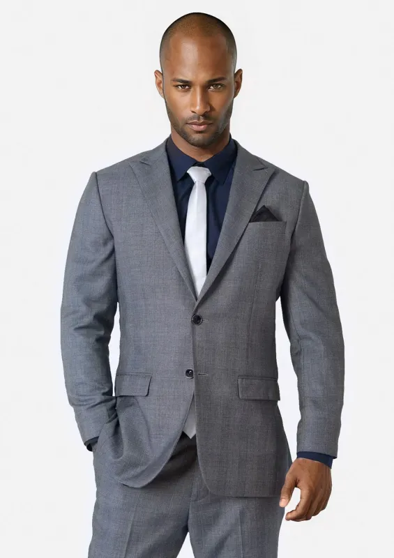 Bryant Grey Prince of Wales Suit sold by Sartoro