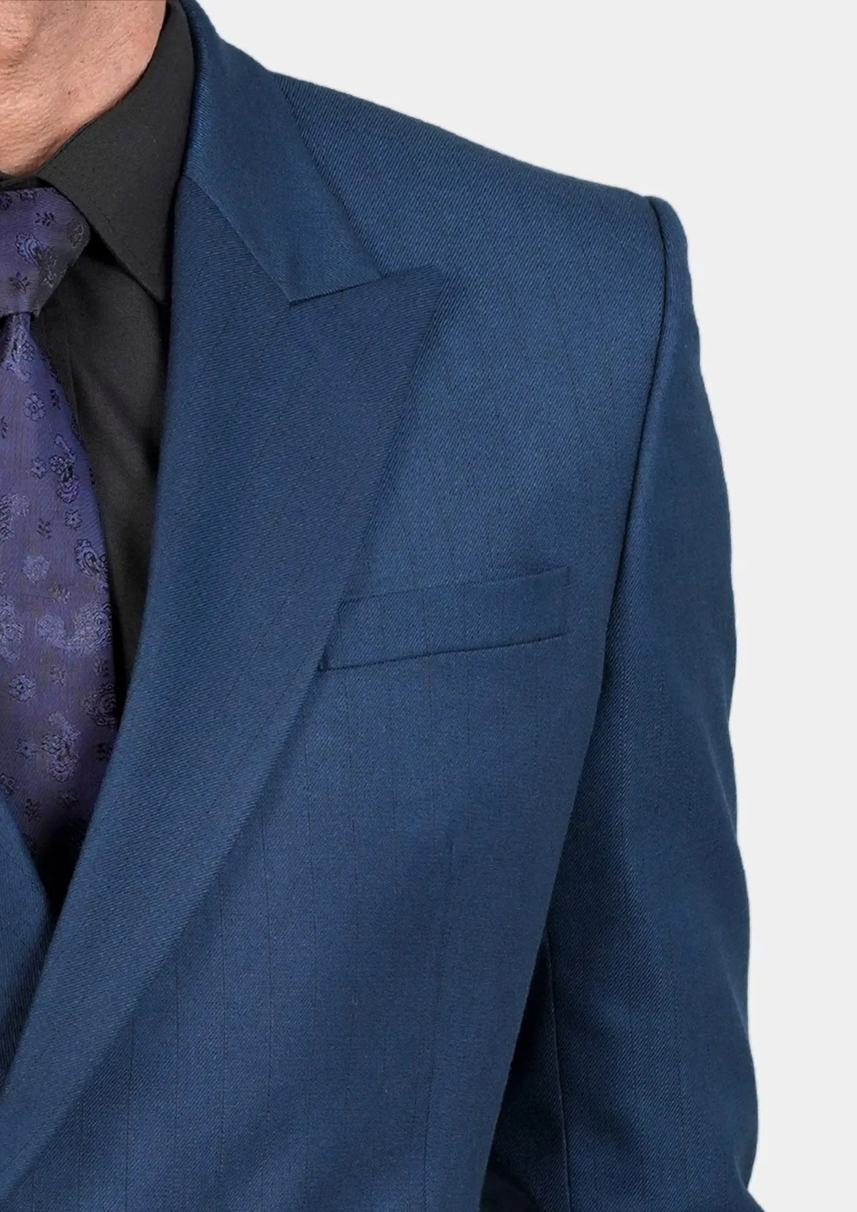 Beekman Prussian Blue Suit sold by Sartoro product image thumbnail 2