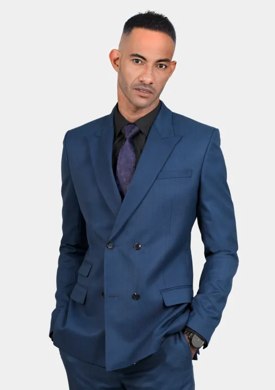 Beekman Prussian Blue Suit sold by Sartoro