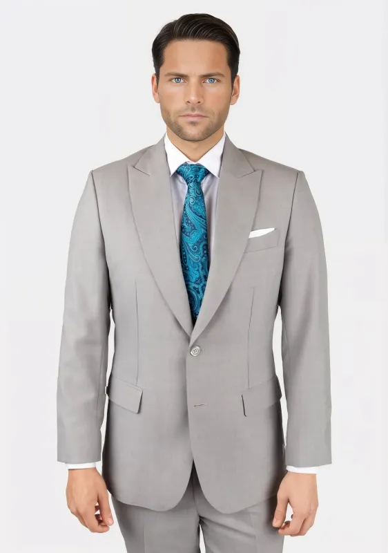 Bryant Harbor Grey Sharkskin Suit sold by Sartoro