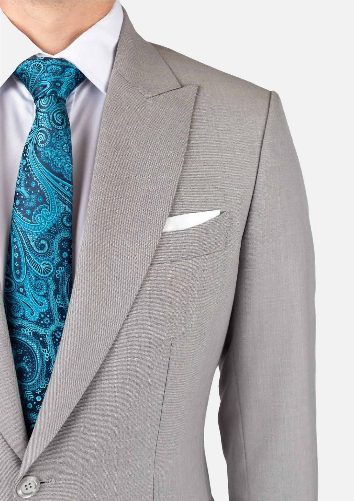 Bryant Harbor Grey Sharkskin Suit sold by Sartoro product image thumbnail 2