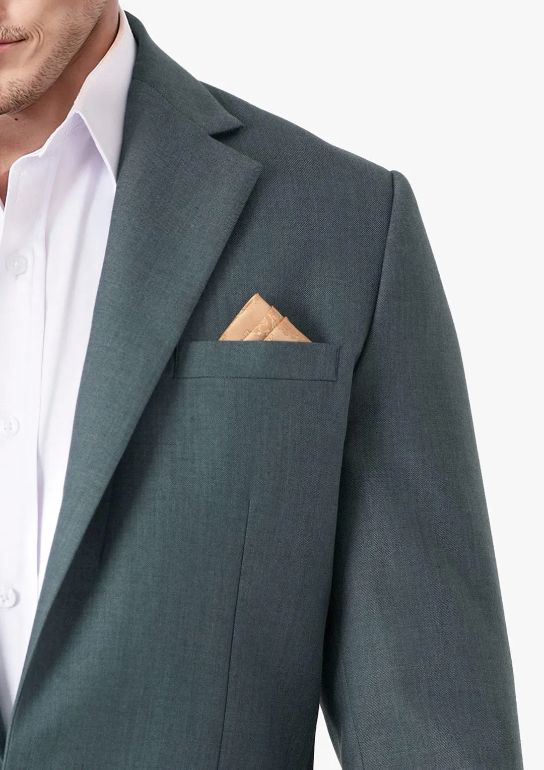 Lafayette Sage Sharkskin Suit sold by Sartoro product image thumbnail 2