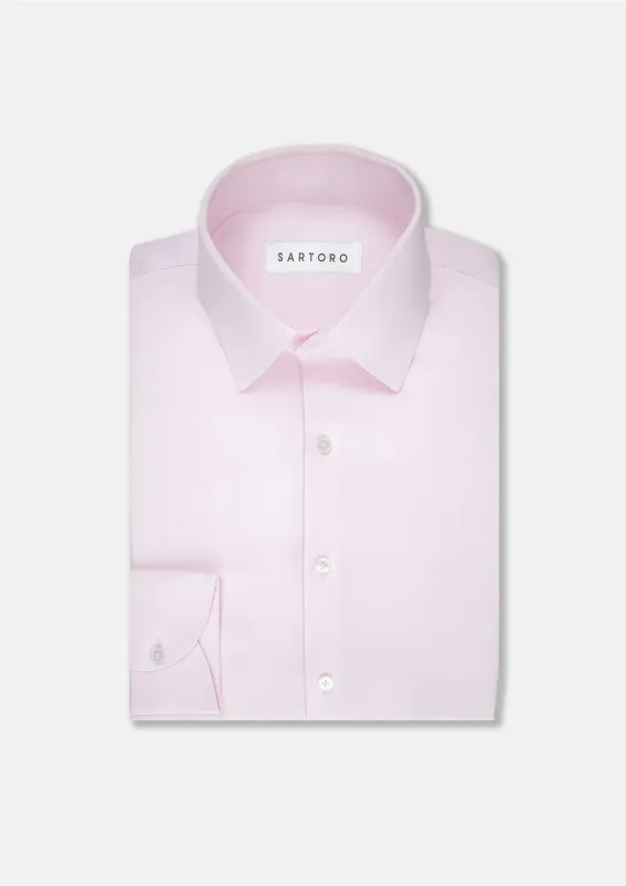 Pastel Pink Bamboo Shirt sold by Sartoro