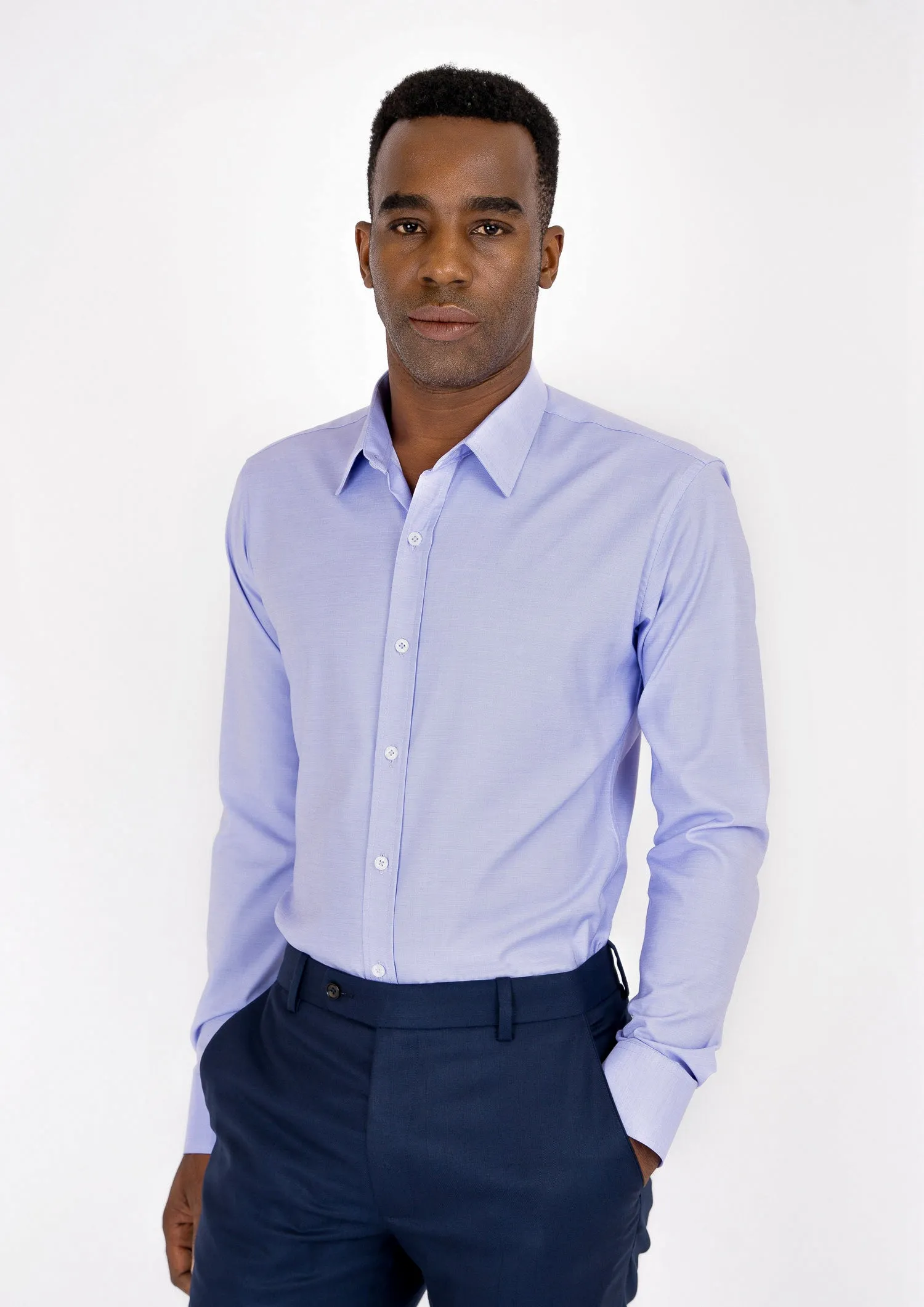 Pale Lavender Ultrasoft Bamboo Shirt sold by Sartoro product image thumbnail 4
