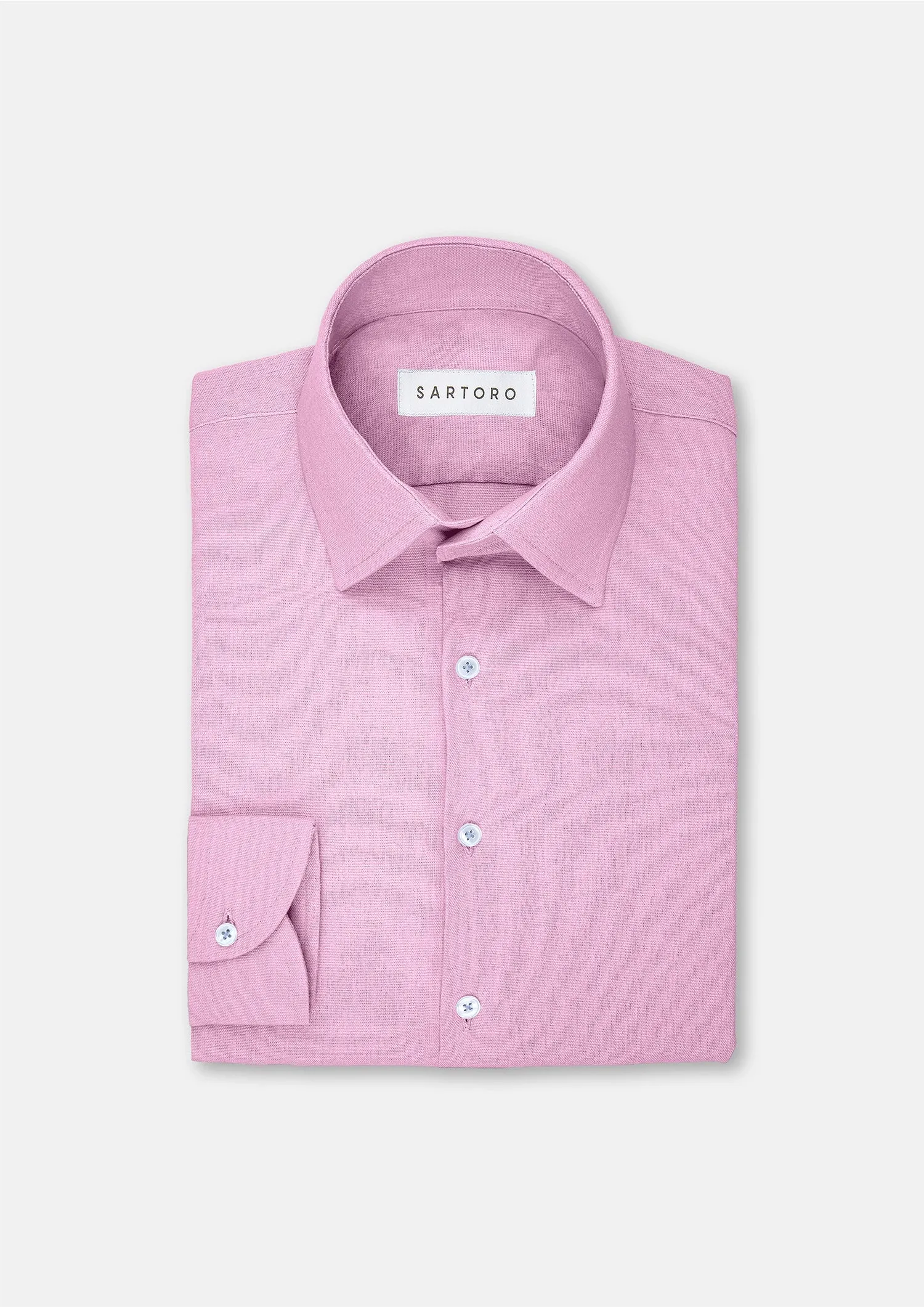 Lilac Linen Shirt sold by Sartoro