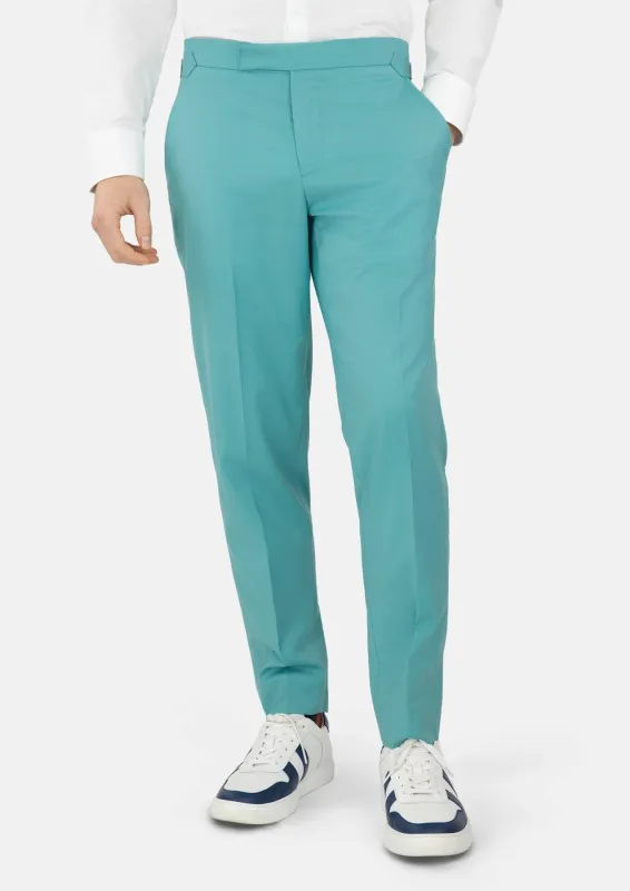 Light Teal Performance Stretch Pants sold by Sartoro