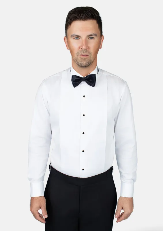Shikibo White Tuxedo Shirt made by Sartoro