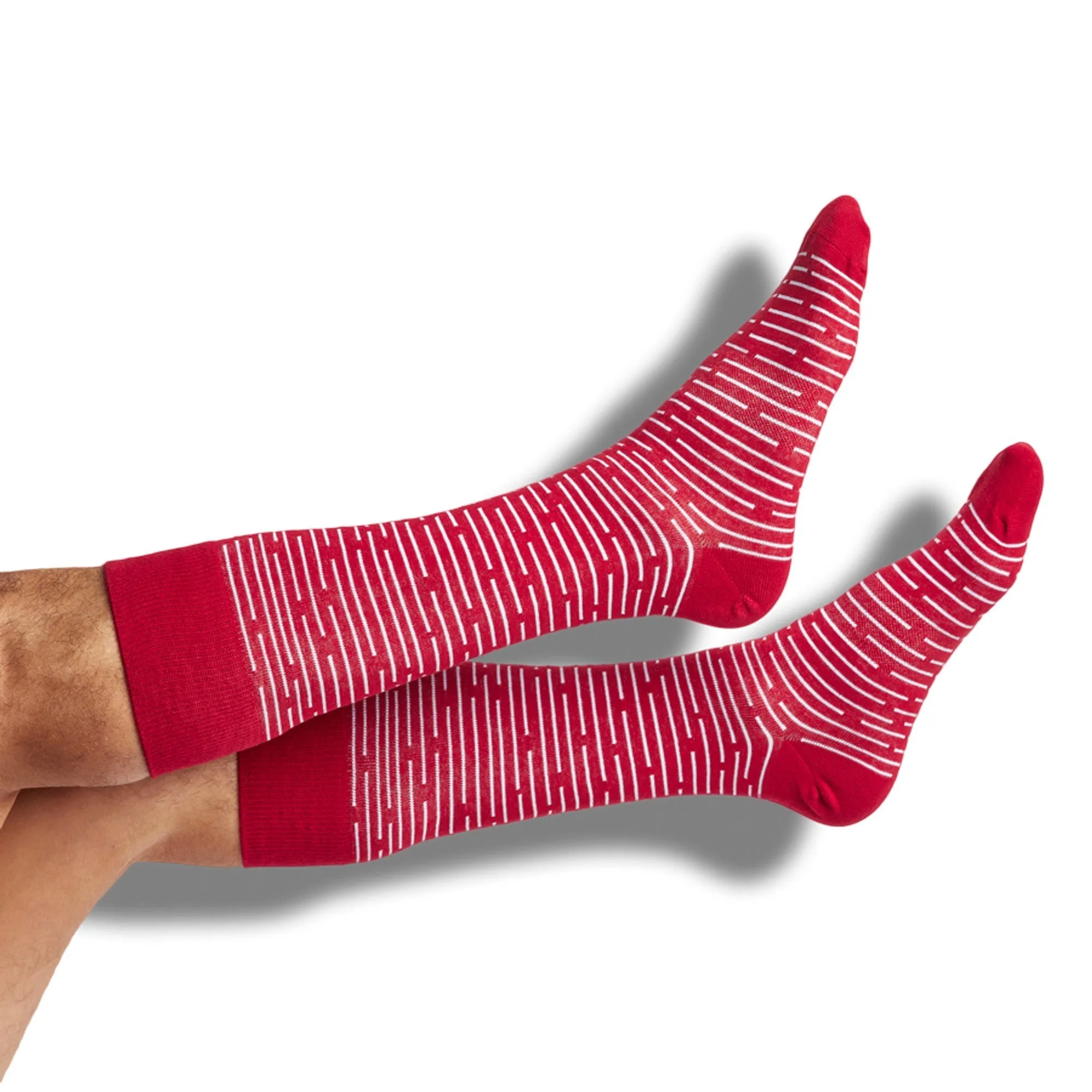 Cardinal / White Dress Socks 4-Pack sold by Sartoro product image thumbnail 4