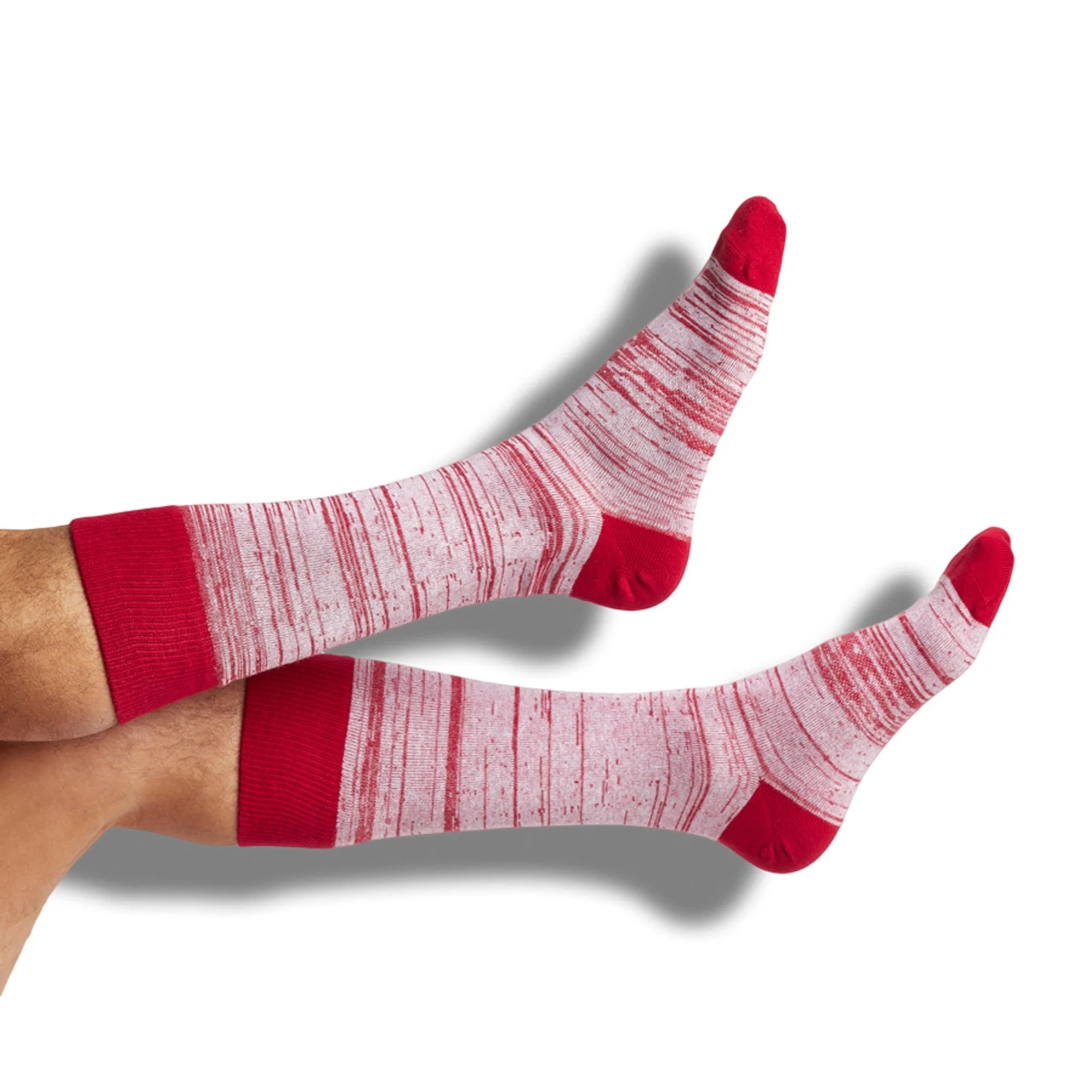 Cardinal / White Dress Socks 4-Pack sold by Sartoro product image thumbnail 2