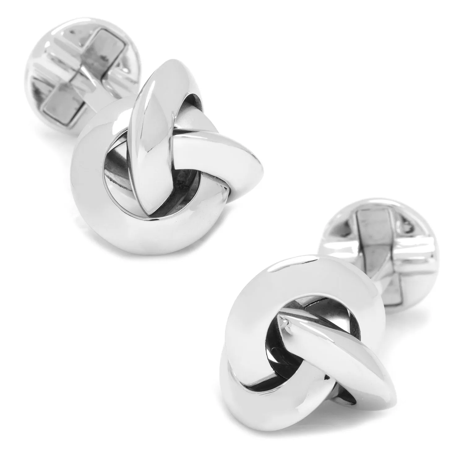 Sterling Silver Knot Cufflinks sold by Sartoro