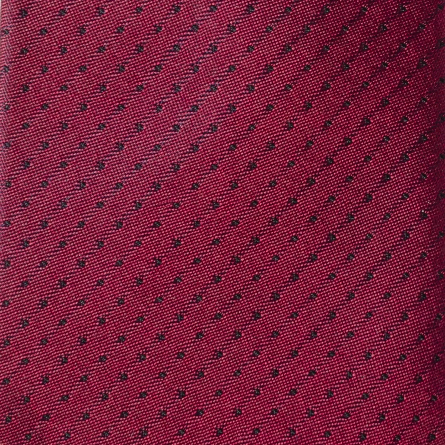 Red Pin Dot Men's Tie sold by Sartoro product image thumbnail 4