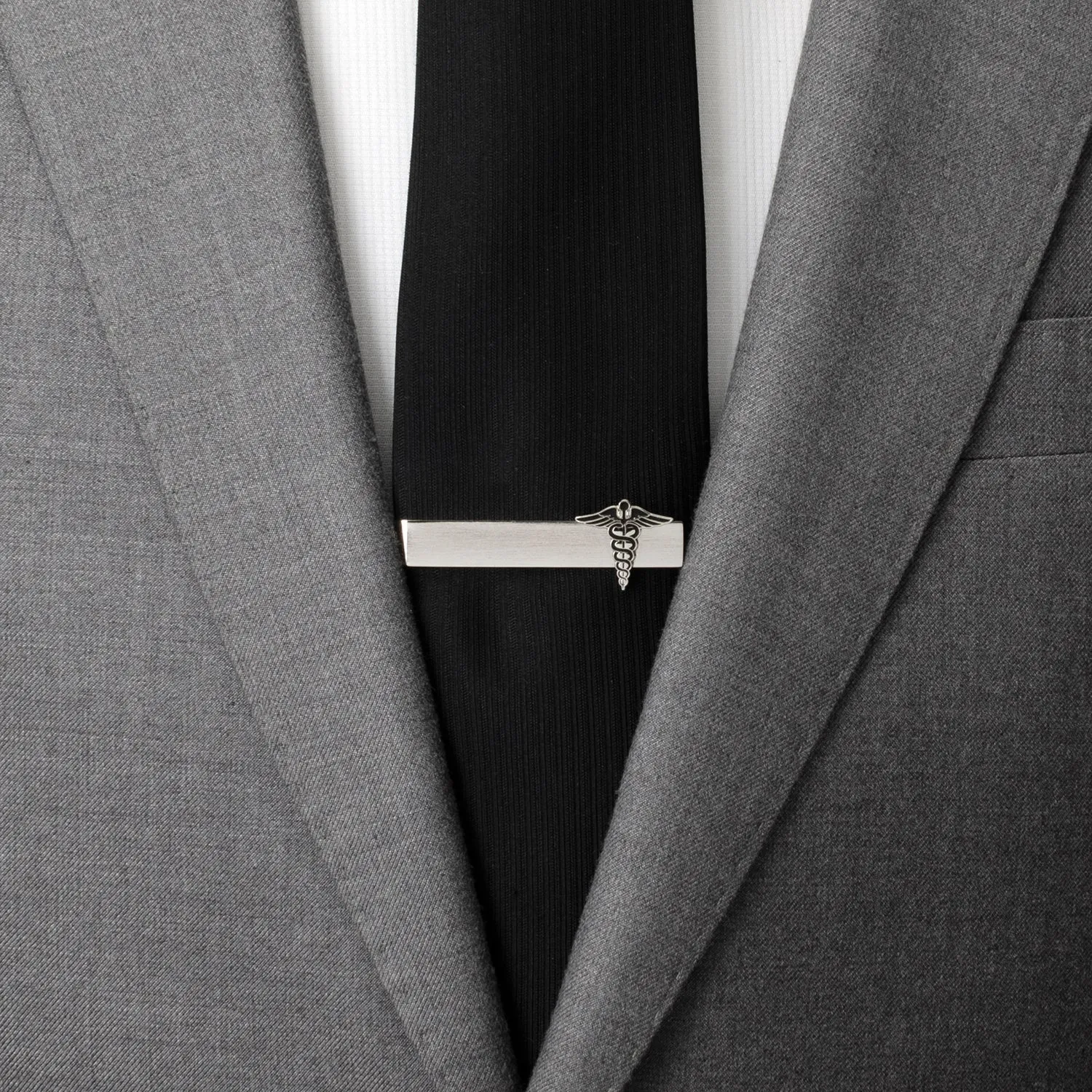 Medical Caduceus Tie Bar sold by Sartoro product image thumbnail 2