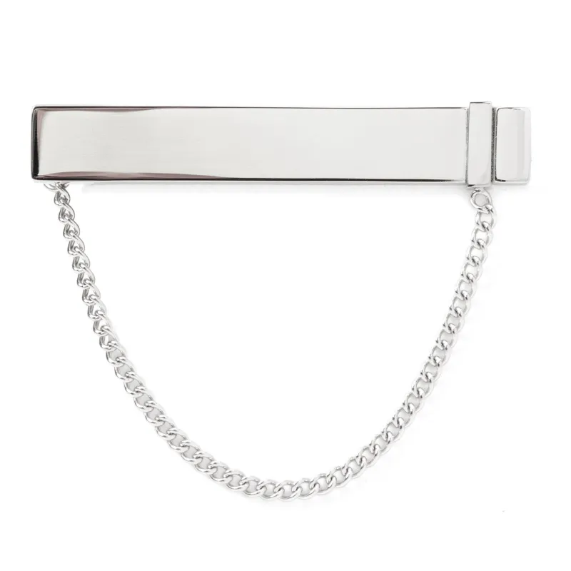 Stainless Steel Chain Tie Clip made by Sartoro